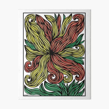 "Golden Ember" Art Board Print