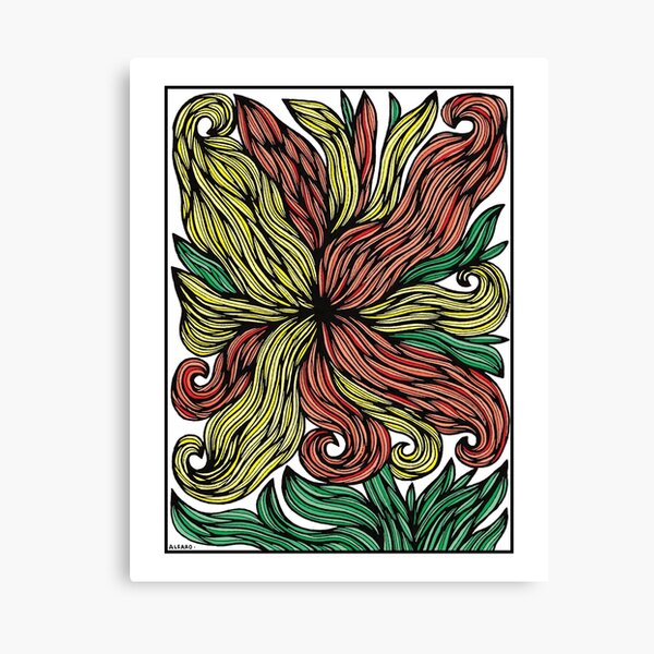 "Golden Ember" Canvas Print