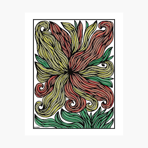 "Golden Ember" Photographic Print