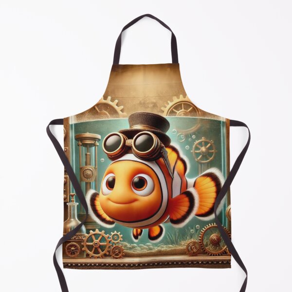 Item preview, Steampunk Clownfish designed and sold by Sillytoe.