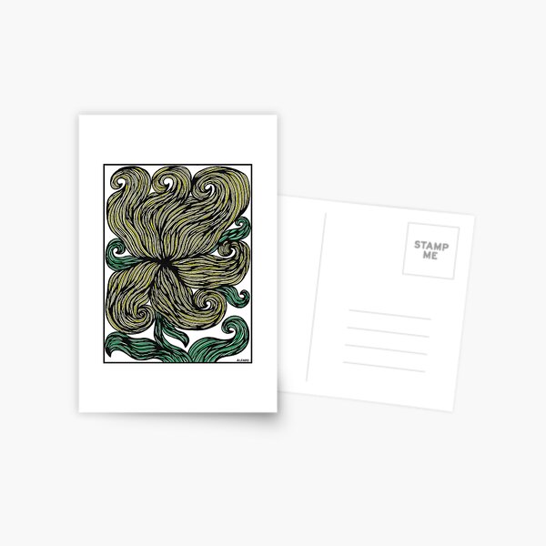 "Golden Grace" Postcard