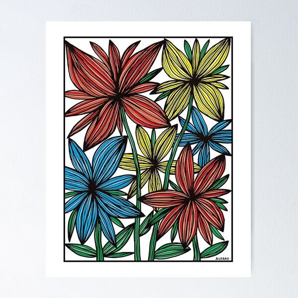 "Wildflower Symphony" Poster