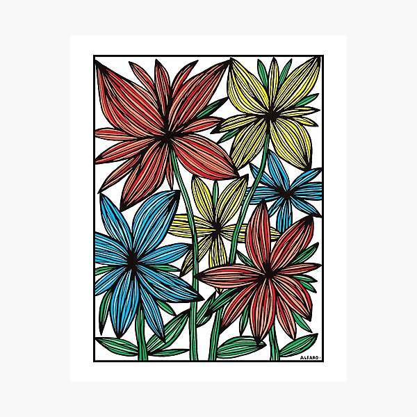 "Wildflower Symphony" Photographic Print