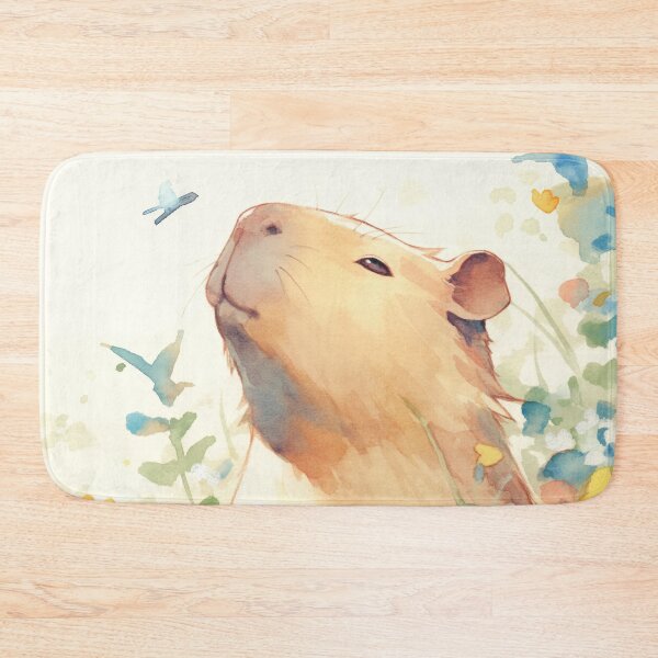 Item preview, Capybara Daydream in the Meadow designed and sold by AshiraCreations.