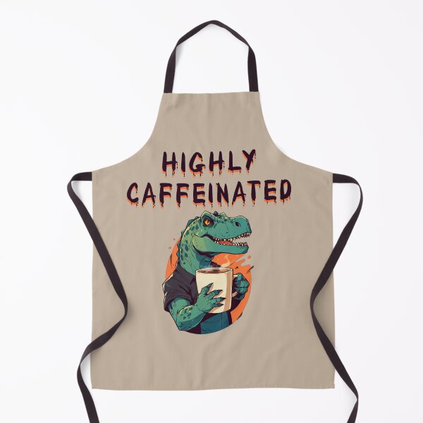 Item preview, highly caffeinated dinosaurs rex designed and sold by La Loca.