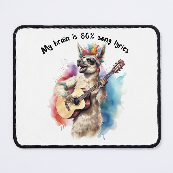 Item preview, My brain is 80% song lyrics designed and sold by MamaLiz2803.