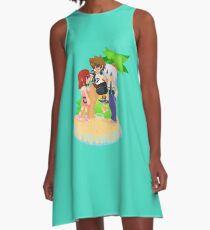 Destiny Trio Island--2nd version A-Line Dress