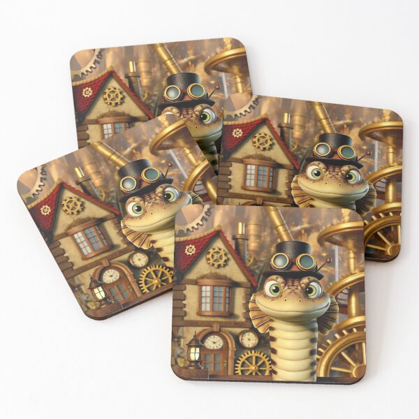 Item preview, Steampunk Coastal Taipan designed and sold by Sillytoe.