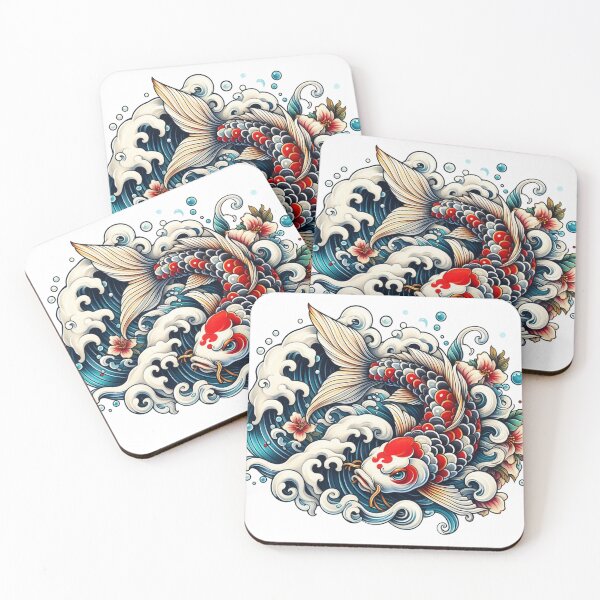 Item preview, Japanese Tattoo, Koi Fish Japanese Tattoo designed and sold by ryanapples2.
