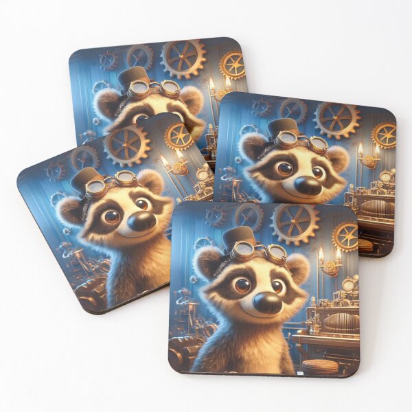 Item preview, Steampunk Coati designed and sold by Sillytoe.