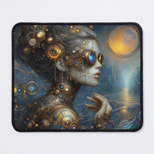 Item preview, Techno Nouveau designed and sold by FoxwindCrafts.