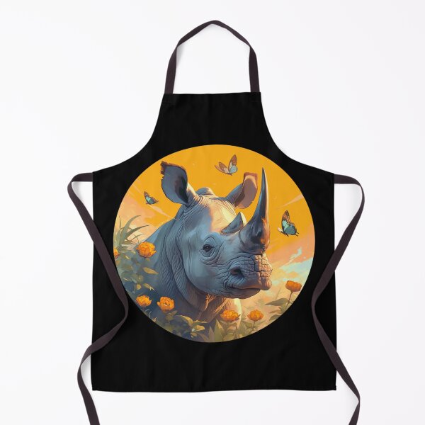Item preview, Black Rhino // endangered animals // black rhinoceros // Africa designed and sold by SMARTKIT DESIGNAGENCY.