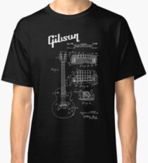 Guitar Gibson Les Paul Patent White Classic T-Shirt