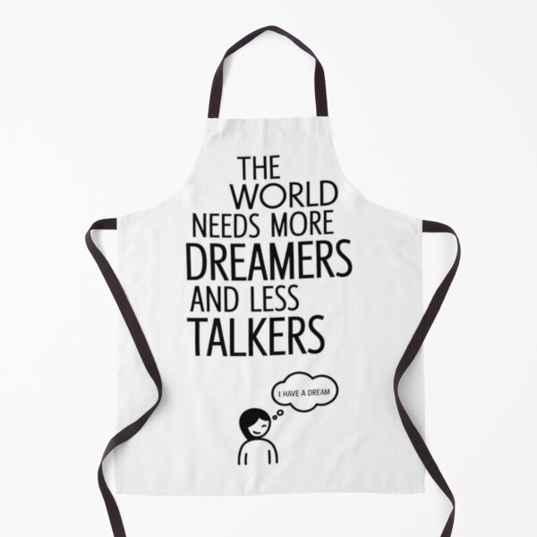 Item preview, Dreamers Over Talkers Inspirational Quote Art designed and sold by tutoo clothes.