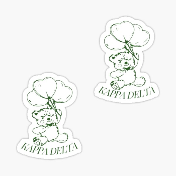 Item preview, Kappa Delta Sticker designed and sold by Courtney Leu.