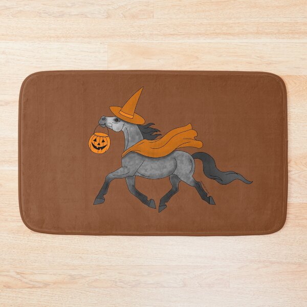 Item preview,  Dappled Gray Pony wearing Witch Hat designed and sold by DappledMoon.