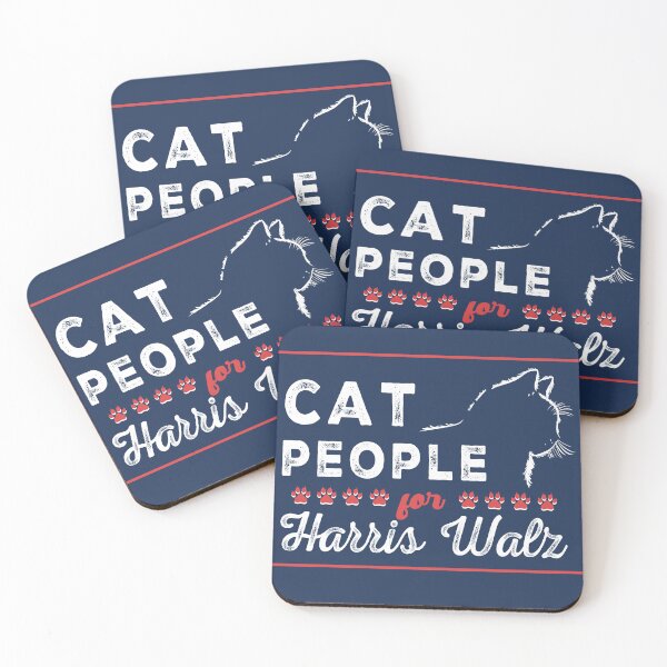 Item preview, Cat People For Harris Walz Yard Sign Cats For Kamala 47 Childless Cat Lady Funny Election Signs Kamala Harris Tim Walz - Harris Walz Sign designed and sold by Midu Roy.