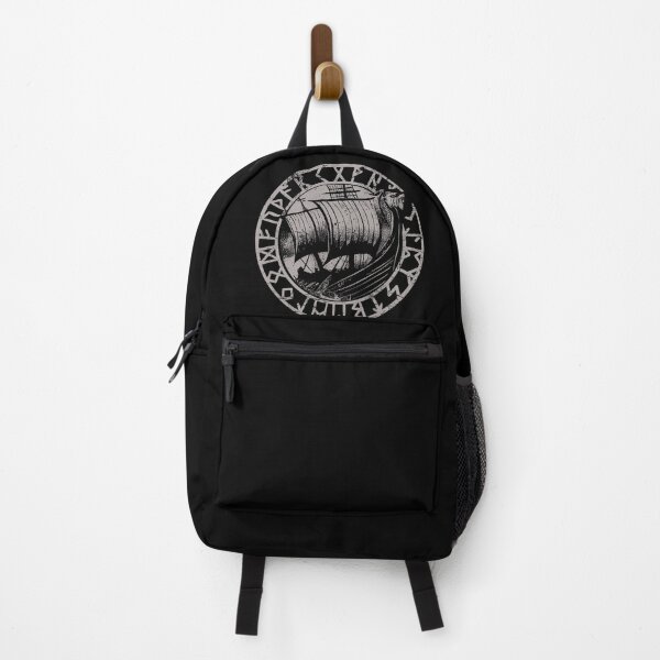 Item preview, Viking Ship with Runes | Norse Exploration and Culture designed and sold by TurtleDojo.