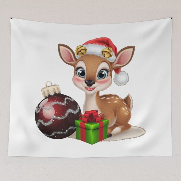 Item preview, Christmas Rain Deer designed and sold by CookiesMerch.