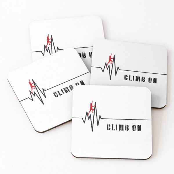 Item preview, Climbing Makes My Heart Race designed and sold by Cynthia Marinakos.