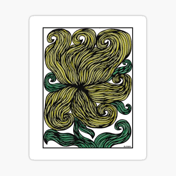 "Golden Grace" Sticker