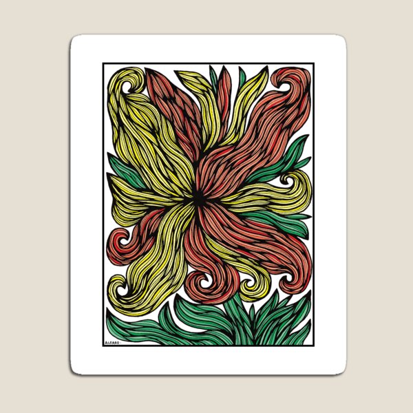 "Golden Ember" Magnet