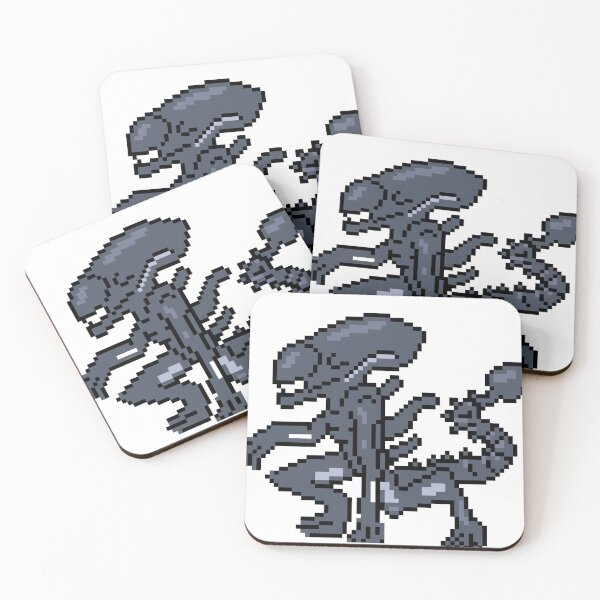 Item preview, Xenomorph: Pixelated Terror designed and sold by ignoreintuition.