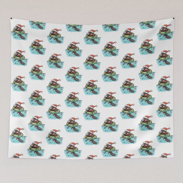 Item preview, Christmas Platypus designed and sold by TraceyMackieArt.