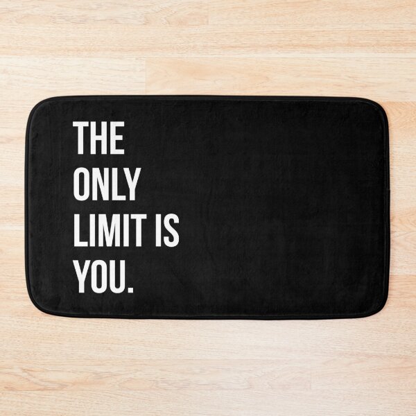 Item preview, The Only Limit Is You - Empowering Self-Belief Quote Design designed and sold by Enchantedbox.