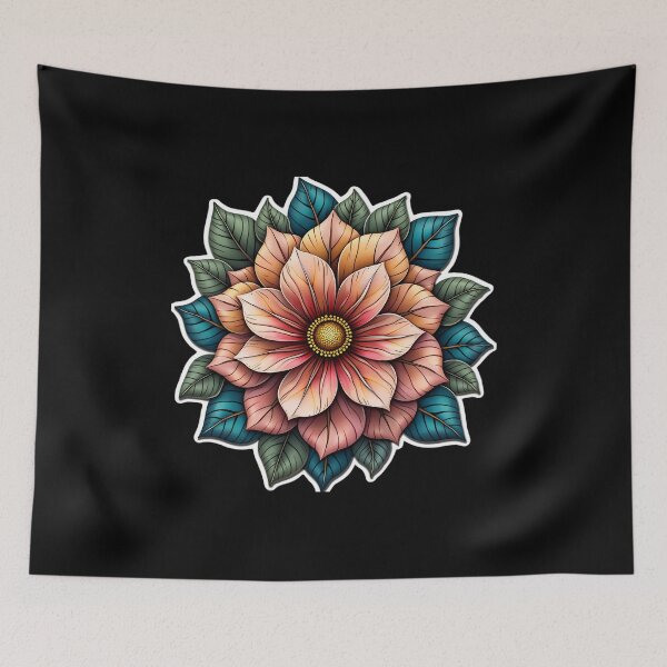 Item preview, Ranunculus and Sweetpea designed and sold by RadDeck.