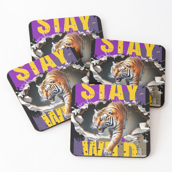Item preview, Embrace Your Untamed Spirit with Our 'STAY WILD' Design! designed and sold by Colorful-Garden.