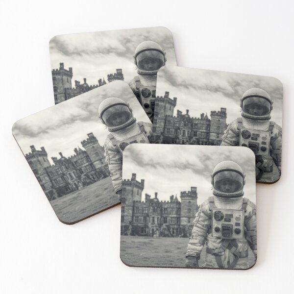 Item preview, Astronaut + Castle designed and sold by the-ua-store.