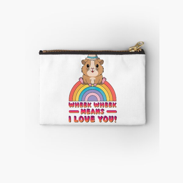 Item preview, Cute Guinea Pig on a Rainbow designed and sold by graphic-genie.