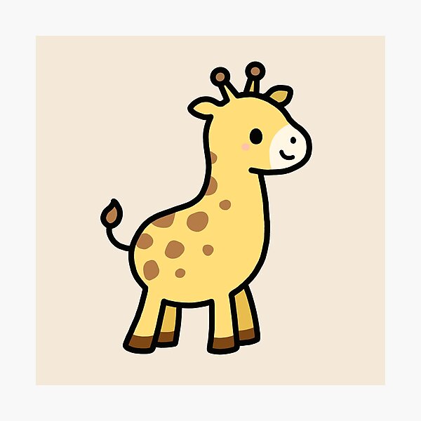 Item preview, Giraffe designed and sold by littlemandyart.
