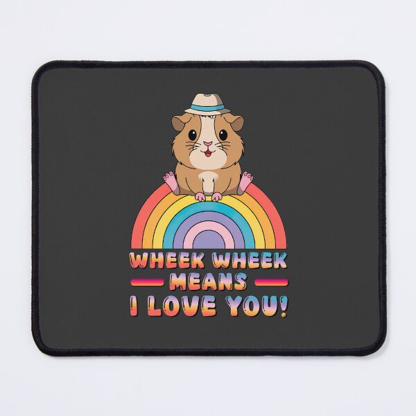 Item preview, Cute Guinea Pig on a Rainbow designed and sold by graphic-genie.
