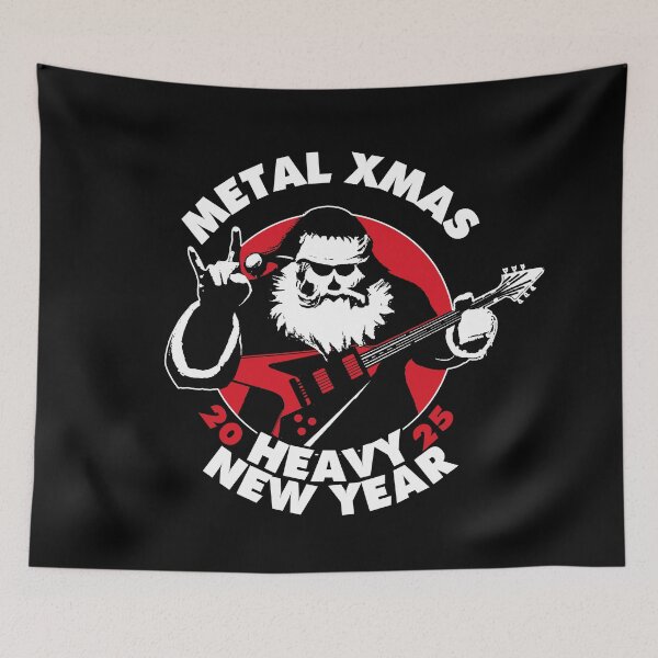 Item preview, Metal Christmas And Heavy New Year 2025 | Heavy Metal Santa Claus designed and sold by TMBTM.
