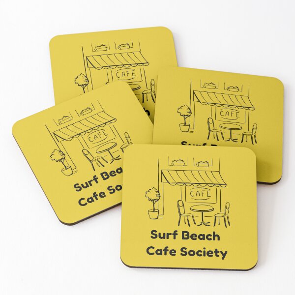 Item preview, Cafe Society of Surf Beach designed and sold by JenGo Creative.