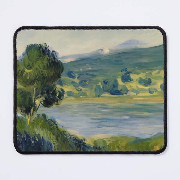 Item preview, Mountain lake in summer designed and sold by MoodyFrames.