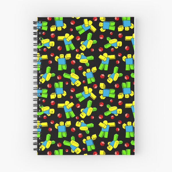 Item preview, Roblox Character Seamless Pattern designed and sold by Kubala Designs.