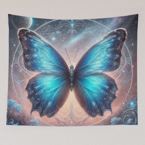 Artikelvorschau, Blauer Schmetterling von Palos Verdes entworfen und verkauft von msDebbieLove.