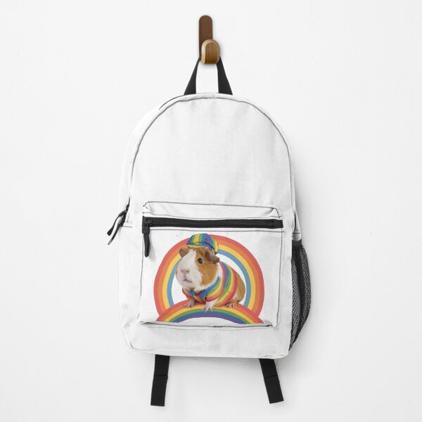 Item preview, Cute Guinea Pig on a Rainbow designed and sold by graphic-genie.