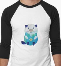 Penelope the Oshawott Men's Baseball ¾ T-Shirt