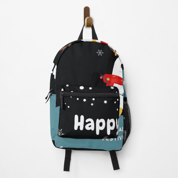 Item preview, Christmas Happy Penguin With Rain Deer Horns designed and sold by ShirtLife1.