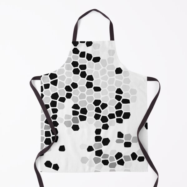 Item preview, Clean Geometric Black White Grey Mosaic Tile Flow designed and sold by Dianne Mead.