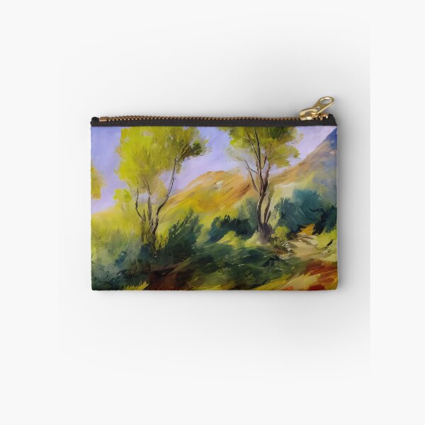 Item preview, Steep hill and wild trees designed and sold by MoodyFrames.