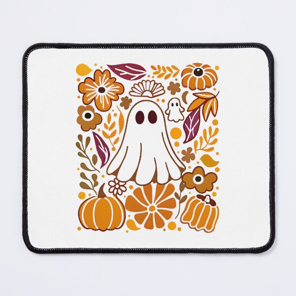 Item preview, Floral Pumpkin Ghost, Floral Ghost, Halloween Ghost designed and sold by Sigurornerosars.