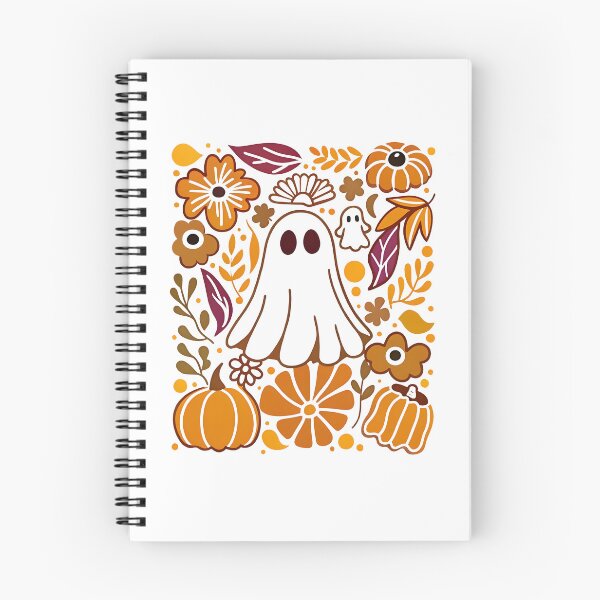 Item preview, Floral Pumpkin Ghost, Floral Ghost, Halloween Ghost designed and sold by Sigurornerosars.