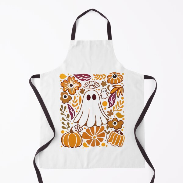 Item preview, Floral Pumpkin Ghost, Floral Ghost, Halloween Ghost designed and sold by Sigurornerosars.