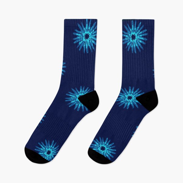 Item preview, Seamless pattern of flowers, stars, blue background. designed and sold by wonghong.
