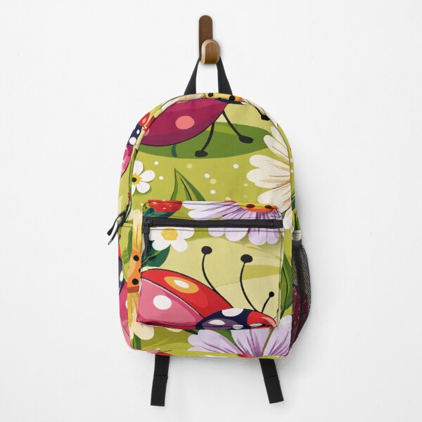 Item preview, Ladybug on bright flowers designed and sold by Erik Visnievskij.
